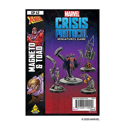 Marvel Crisis Protocol: Magneto and Toad - Loaded Dice Barry Vale of Glamorgan CF64 3HD