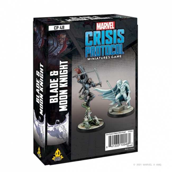 Marvel Crisis Protocol: Blade and Moon Knight - Loaded Dice Barry Vale of Glamorgan CF64 3HD