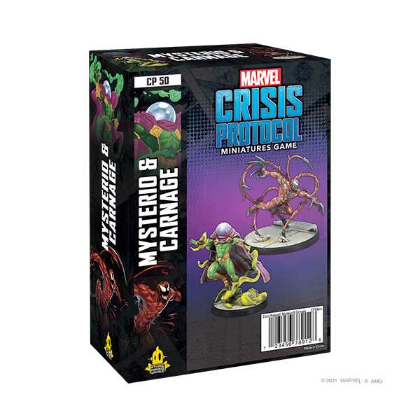 Marvel Crisis Protocol: Mysterio and Carnage - Loaded Dice Barry Vale of Glamorgan CF64 3HD