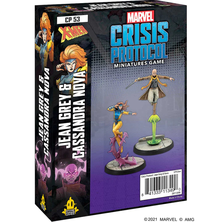 Marvel Crisis Protocol: Jean Gray and Cassandra Nova - Loaded Dice Barry Vale of Glamorgan CF64 3HD