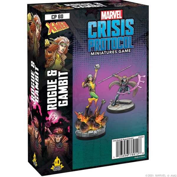 Marvel Crisis Protocol: Gambit and Rogue - Loaded Dice Barry Vale of Glamorgan CF64 3HD