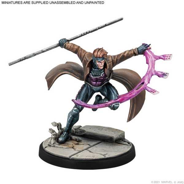 Marvel Crisis Protocol: Gambit and Rogue - Loaded Dice Barry Vale of Glamorgan CF64 3HD