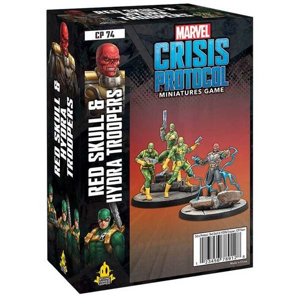 Marvel Crisis Protocol: Red Skull & Hydra Troopers - Loaded Dice Barry Vale of Glamorgan CF64 3HD