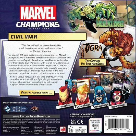 Marvel Champions: The Card Game Civil War - Loaded Dice