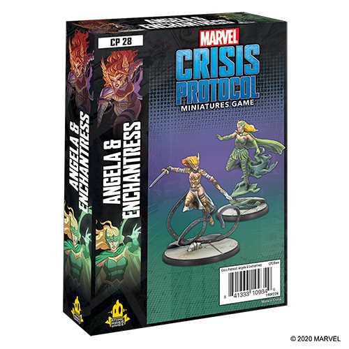 Marvel Crisis Protocol: Angela and Enchantress - Loaded Dice Barry Vale of Glamorgan CF64 3HD