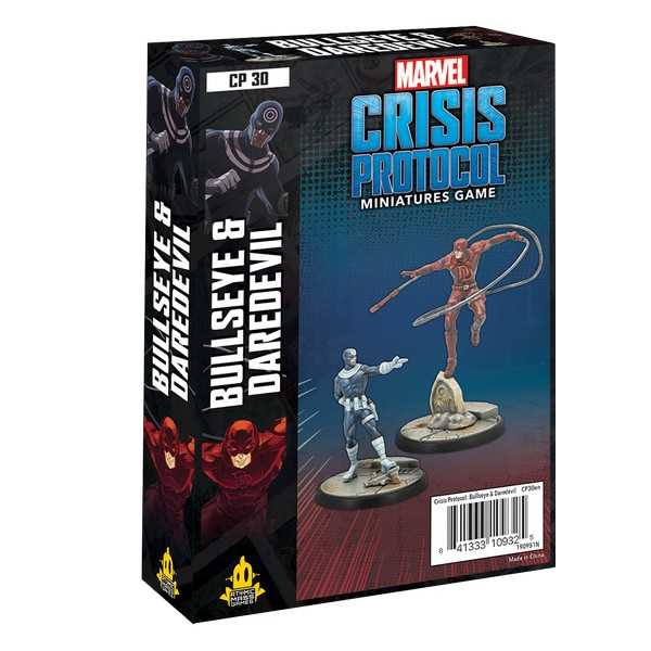 Marvel Crisis Protocol: Bullseye and Daredevil - Loaded Dice Barry Vale of Glamorgan CF64 3HD