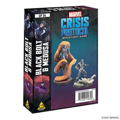 Marvel Crisis Protocol: Black Bolt and Medusa - Loaded Dice Barry Vale of Glamorgan CF64 3HD