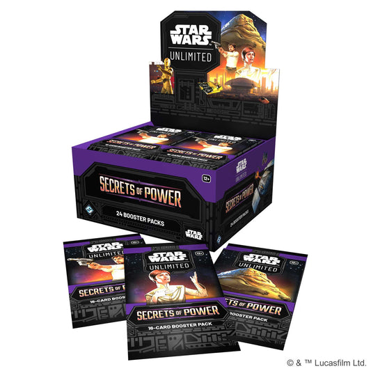 Star Wars: Unlimited - Secrets of Power Booster Box - Loaded Dice