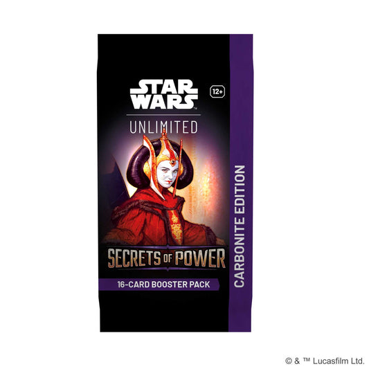 Star Wars: Unlimited - Secrets of Power Carbonite Booster Pack - Loaded Dice