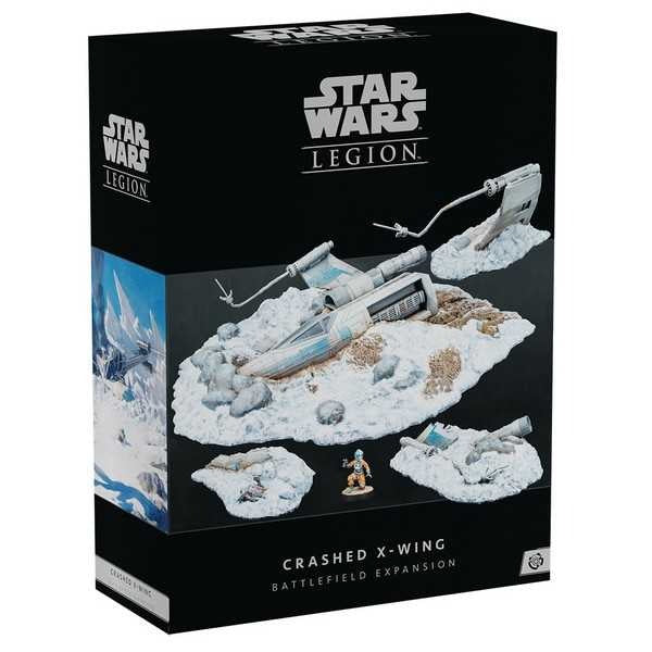 Star Wars Legion: Crashed X-Wing Battlefield Expansion - Loaded Dice Barry Vale of Glamorgan CF64 3HD