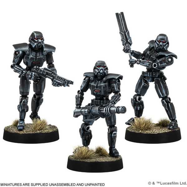 Star Wars Legion: Imperial Dark Troopers Unit Expansion - Loaded Dice