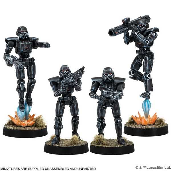 Star Wars Legion: Imperial Dark Troopers Unit Expansion - Loaded Dice