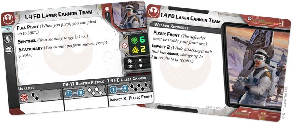 Star Wars Legion: 1.4 FD Laser Cannon Team Unit Expansion - Loaded Dice
