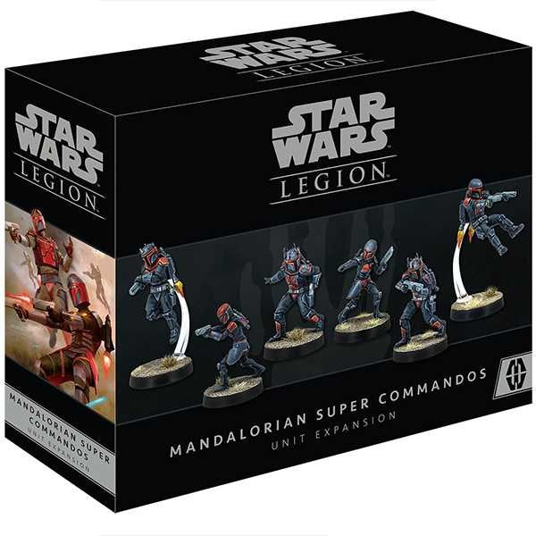 Star Wars Legion: Mandalorian Super Commandos - Loaded Dice Barry Vale of Glamorgan CF64 3HD