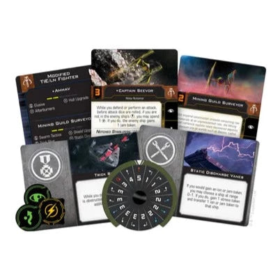 Star Wars X-Wing: Mining Guild TIE Expansion - Loaded Dice Barry Vale of Glamorgan CF64 3HD