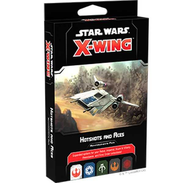Star Wars X-Wing: Hotshots and Aces Reinforcement Pack - Loaded Dice Barry Vale of Glamorgan CF64 3HD