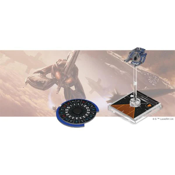 Star Wars X-Wing: Droid Tri-Fighter Expansion Pack - Loaded Dice Barry Vale of Glamorgan CF64 3HD