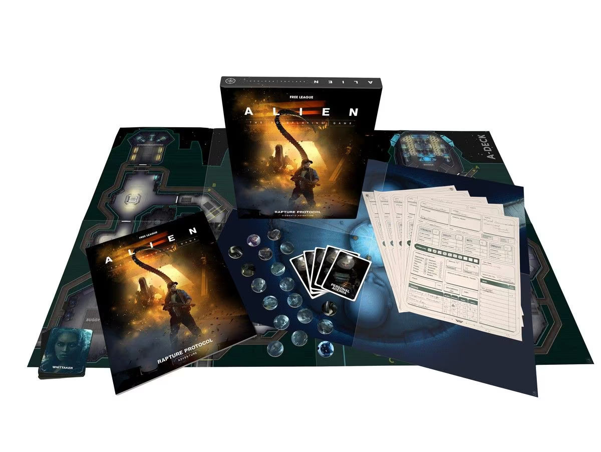ALIEN RPG: Rapture Protocol Cinematic Adventure Set - Loaded Dice