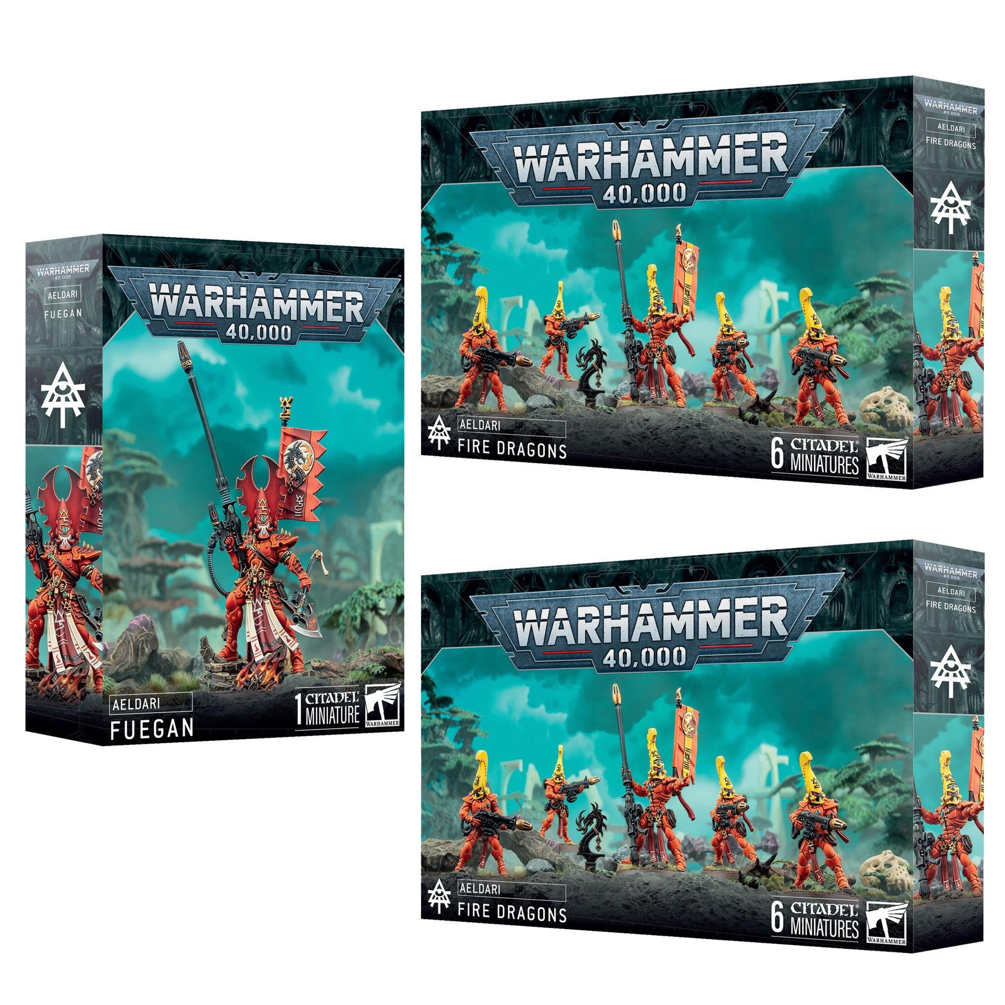 Fuegan & Fire Dragons Bundle - Loaded Dice