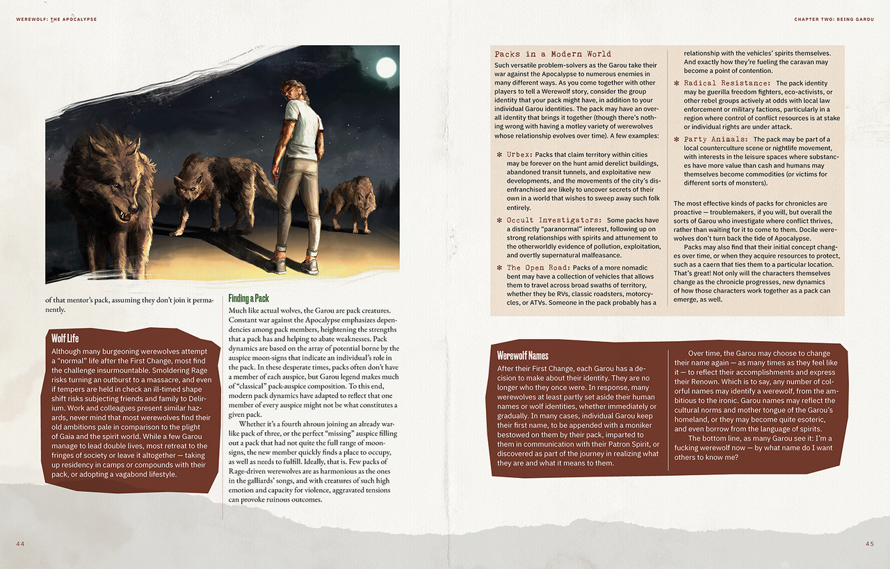 Werewolf The Apocalype (5th Edition Core Rulebook) - Loaded Dice