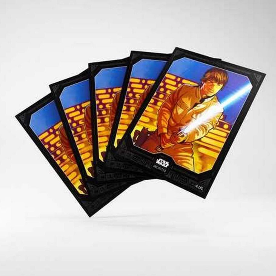 Gamegenic Star Wars: Unlimited Art Sleeves - Luke Skywalker - Loaded Dice