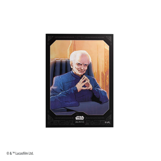 Gamegenic Star Wars: Unlimited Premium Art Sleeves Set 6 Chancellor Palpatine - Loaded Dice