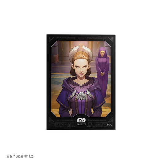 Gamegenic Star Wars: Unlimited Premium Art Sleeves Set 6 Padme Amidala - Loaded Dice
