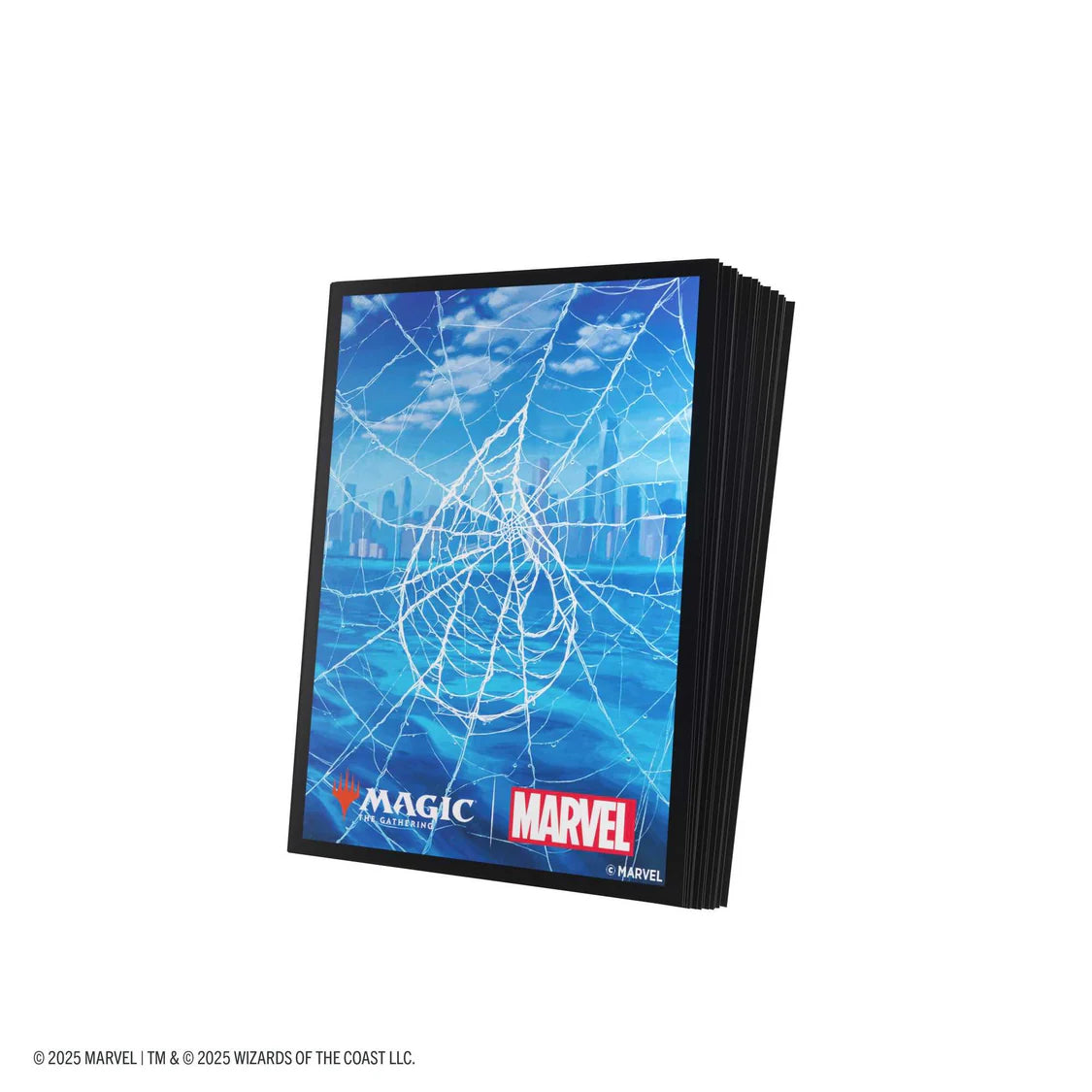 Gamegenic Magic: The Gathering Marvel's Spider-Man Premium Art Sleeves - Spider-Man Island - Loaded Dice