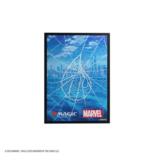 Gamegenic Magic: The Gathering Marvel's Spider-Man Premium Art Sleeves - Spider-Man Island - Loaded Dice
