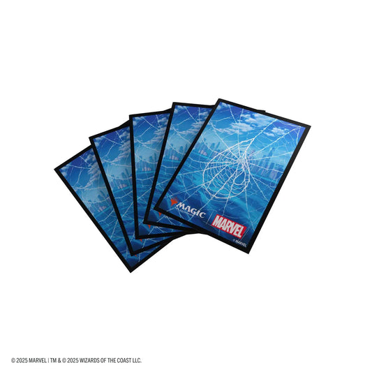 Gamegenic Magic: The Gathering Marvel's Spider-Man Premium Art Sleeves - Spider-Man Island - Loaded Dice