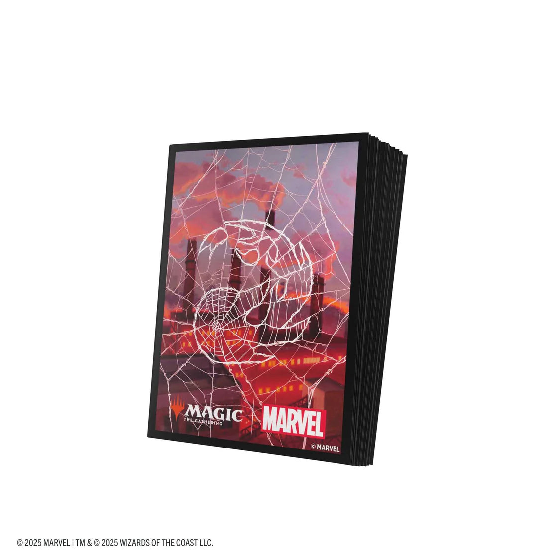 Gamegenic Magic: The Gathering Marvel's Spider-Man Premium Art Sleeves - Spider-Man Mountain - Loaded Dice
