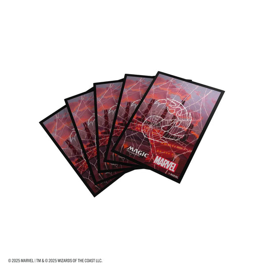 Gamegenic Magic: The Gathering Marvel's Spider-Man Premium Art Sleeves - Spider-Man Mountain - Loaded Dice