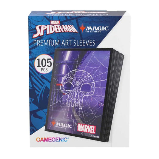 Gamegenic Magic: The Gathering Marvel's Spider-Man Premium Art Sleeves - Spider-Man Swamp - Loaded Dice