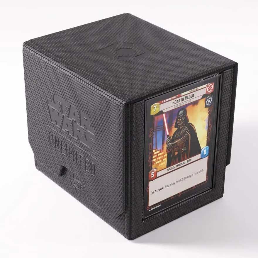 Gamegenic Star Wars: Unlimited Deck Pod - Black - Release Date March 2024 - Loaded Dice Barry Vale of Glamorgan CF64 3HD