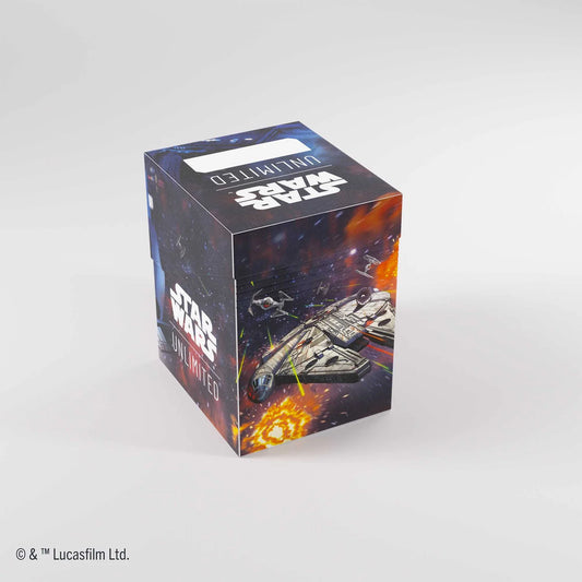 Gamegenic Star Wars: Unlimited Soft Crate - Han Solo/Millenium Falcon - Loaded Dice