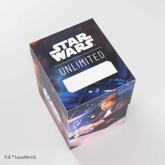 Gamegenic Star Wars: Unlimited Soft Crate - Han Solo/Millenium Falcon - Loaded Dice