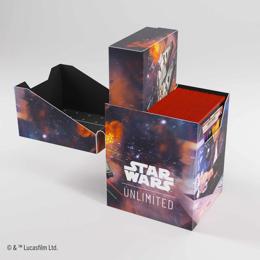 Gamegenic Star Wars: Unlimited Soft Crate - Han Solo/Millenium Falcon - Loaded Dice