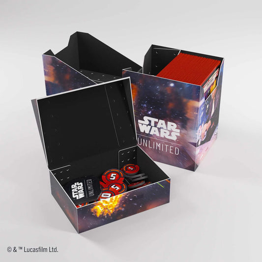 Gamegenic Star Wars: Unlimited Soft Crate - Han Solo/Millenium Falcon - Loaded Dice