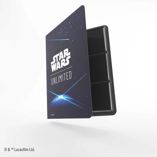 Gamegenic Star Wars: Unlimited 18-Pocket Album - Card Back Blue - Loaded Dice
