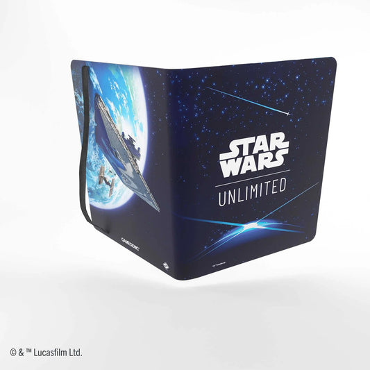 Gamegenic Star Wars: Unlimited 18-Pocket Album - Card Back Blue - Loaded Dice