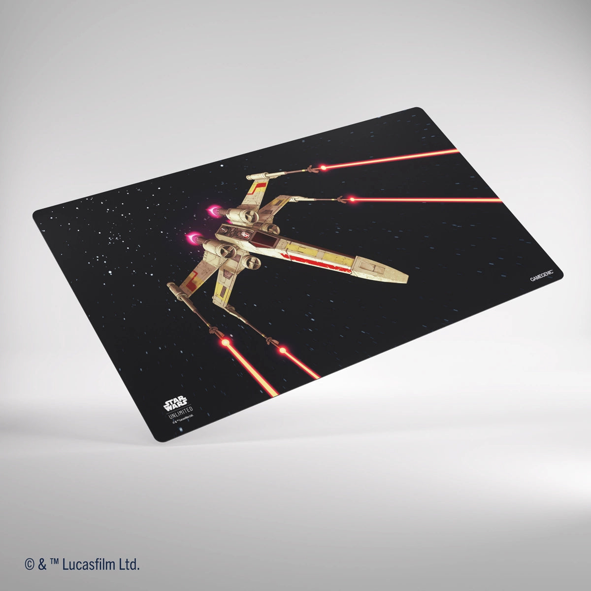 Gamegenic Star Wars: Unlimited Game Mat - X-Wing - Release Date 1/3/24 - Loaded Dice Barry Vale of Glamorgan CF64 3HD