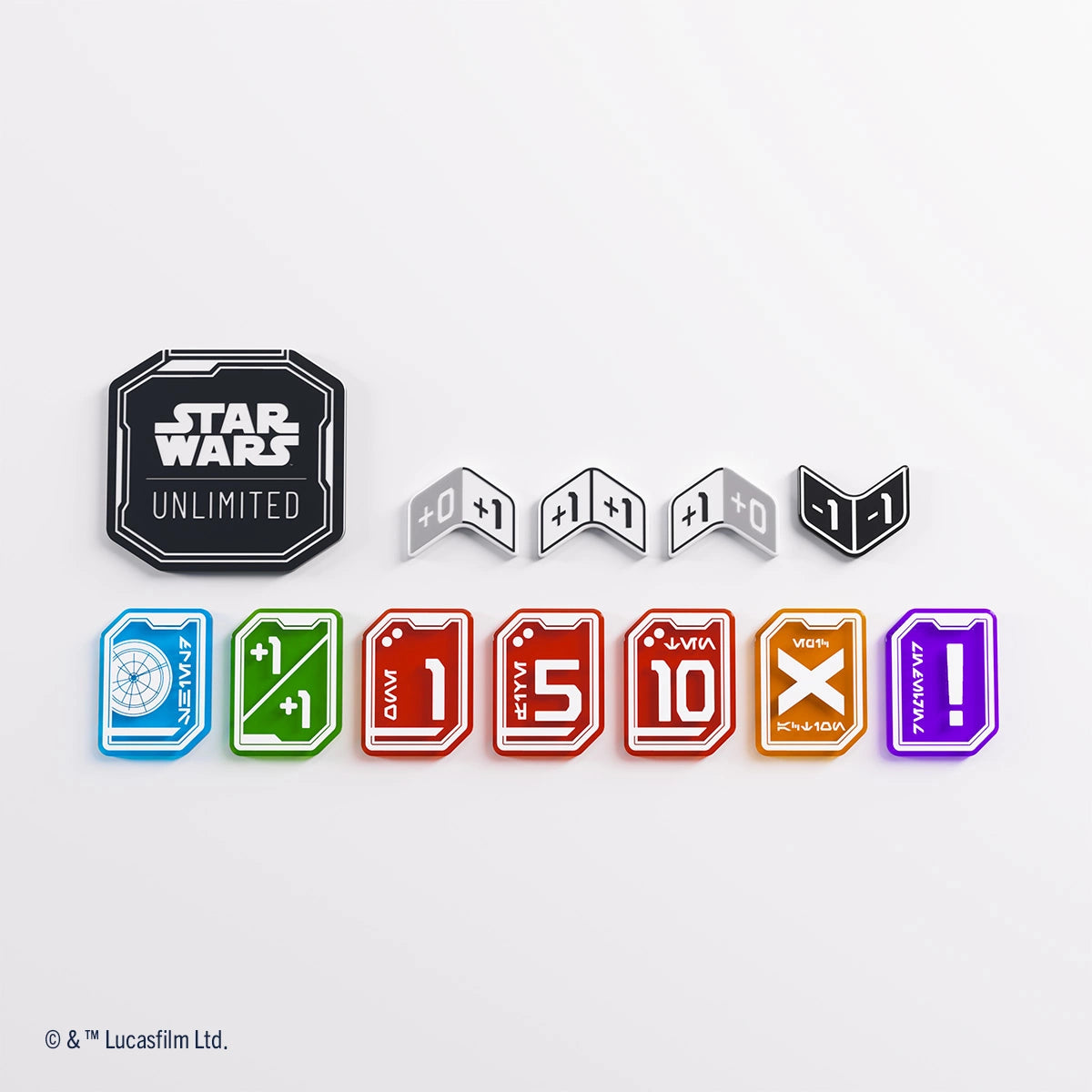 Gamegenic Star Wars: Unlimited Premium Tokens - Release Date 1/3/24 - Loaded Dice Barry Vale of Glamorgan CF64 3HD