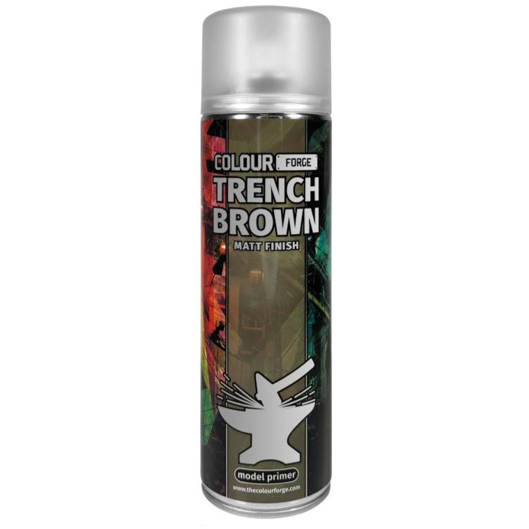 Colour Forge Trench Brown Spray (500ml) - Loaded Dice