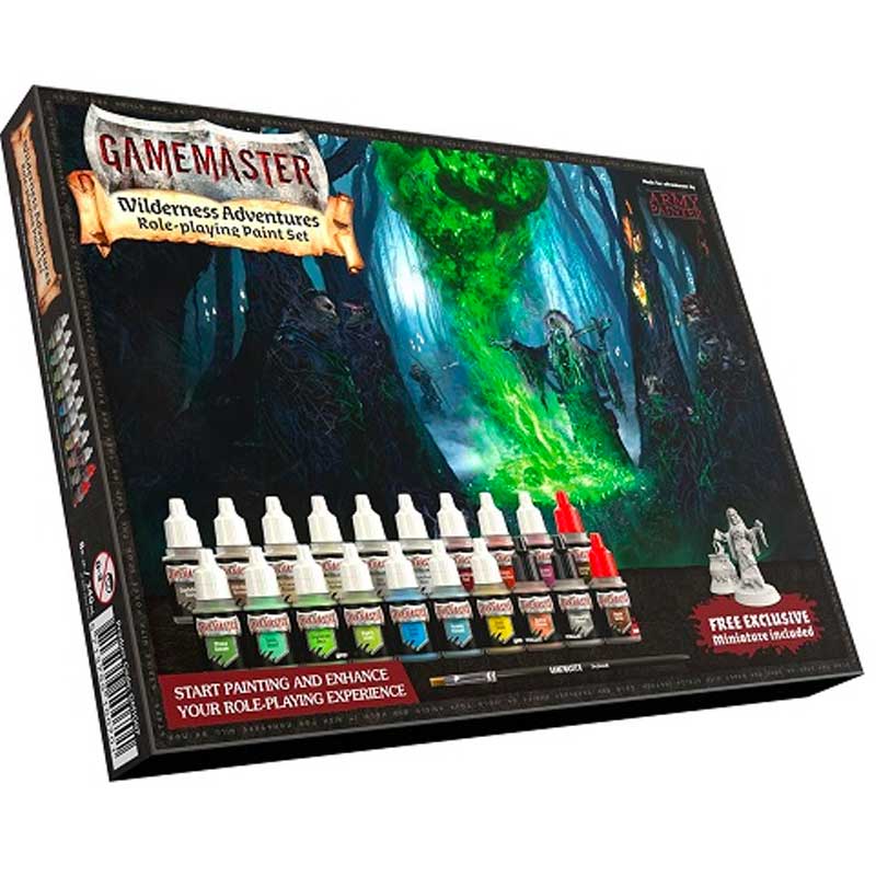 Gamemaster: Wilderness Adventures Paint Set - Loaded Dice