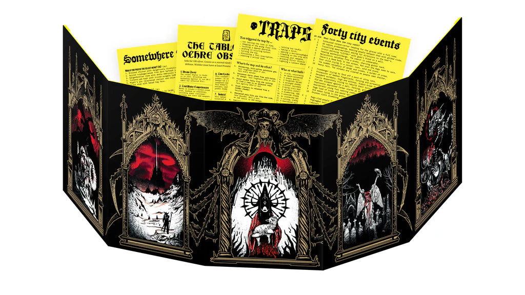 Mork Borg RPG: GM Screen - Loaded Dice