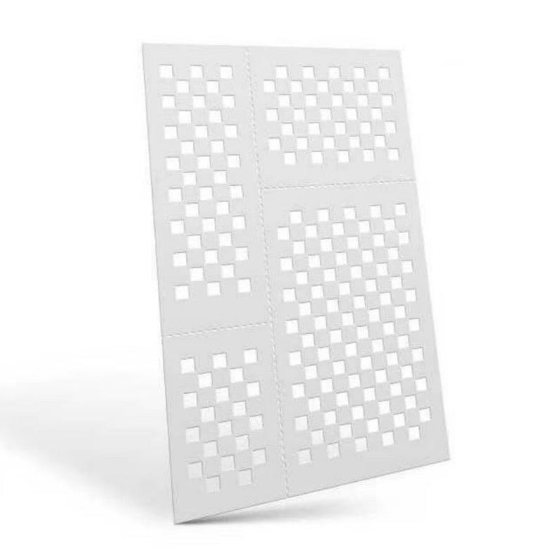 Green Stuff World - Mylar Flexible Stencils CHEQUER Small (4mm) - Loaded Dice