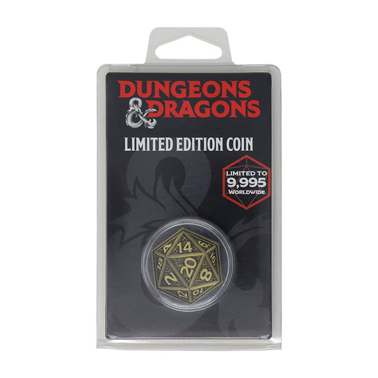 Dungeons & Dragons Limited Edition Dice/Ampersand Collectible Coin - Loaded Dice