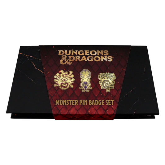 Dungeons & Dragons 50th Anniversary Set of 3 Pin Badges - Loaded Dice
