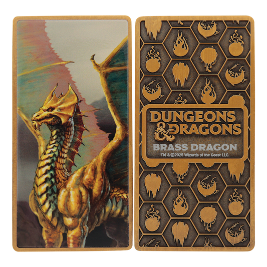 Dungeons & Dragons – Metallic Dragons 5 Piece Ingot Set - Loaded Dice