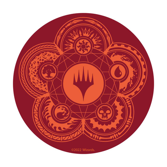 Magic the Gathering XL Desk Pad & Coaster Set - Loaded Dice